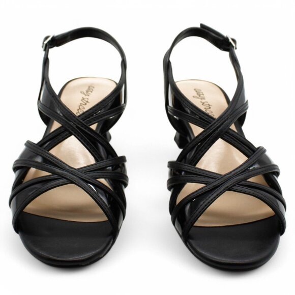 Womens Easy Street Dress Sandals - Black - Picture 2 of 8